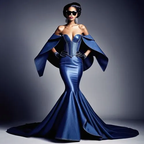 ball gown,mazarine blue,miss universe,evening dress,dress form,royal blue,haute couture,vanity fair,fashion design,fashion dolls,fashion designer,gown,cobalt blue,blue enchantress,sapphire,overskirt,vogue,fabulous,glamour,fashion vector,Photography,General,Realistic