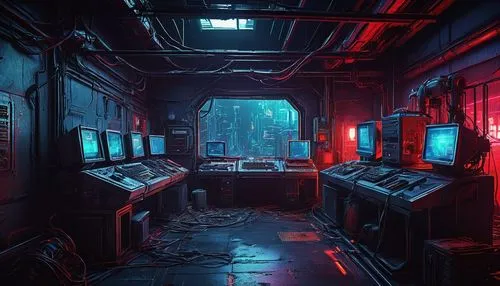 arcades,computer room,cyberpunk,arcade,sci fi surgery room,game room,arcade game,scifi,ufo interior,arcade games,research station,sci-fi,sci - fi,penumbra,computer game,laboratory,the server room,80s,cyber,engine room,Illustration,Realistic Fantasy,Realistic Fantasy 28