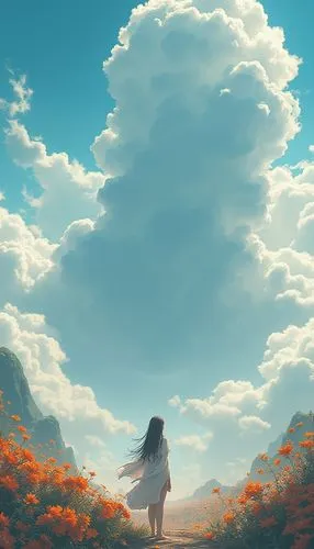 cloudstreet,ghibli,studio ghibli,landscape background,cloudlike,sky