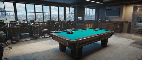 billiard room,recreation room,game room,fitness room,bar billiards,penthouse apartment,fitness center,billiard table,gymnastics room,billiards,loft,modern office,indoor games and sports,pool bar,luxury home interior,billiard,modern room,english billiards,nine-ball,great room,Photography,General,Natural