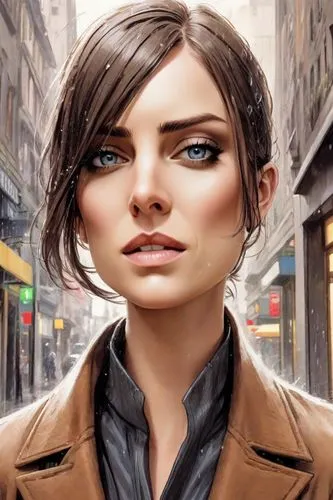 world digital painting,sci fiction illustration,city ​​portrait,portrait background,game illustration,female doctor,digital painting,girl in a long,spy,sprint woman,vesper,girl portrait,colorpoint shorthair,vector girl,asymmetric cut,the girl's face,illustrator,female model,action-adventure game,custom portrait,Digital Art,Comic