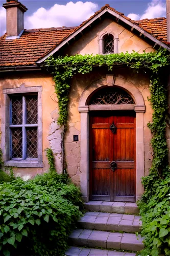 garden door,the threshold of the house,old house,hameau,house entrance,ancient house,private house,provencal,villa balbianello,maison,santenay,traditional house,figeac,private estate,provencale,estates,provencal life,house facade,manoir,vicarages,Illustration,Abstract Fantasy,Abstract Fantasy 18