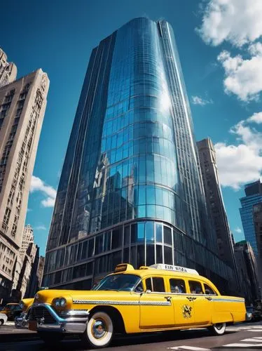 new york taxi,edsel,yellow taxi,fleetline,buick classic cars,chrysler building,taxicabs,tailfins,foshay,mercedes benz limousine,taxicab,taxi cab,buick eight,1959 buick,stretch limousine,retro automobile,stratocruiser,chrysler,american classic cars,citicorp,Conceptual Art,Sci-Fi,Sci-Fi 29