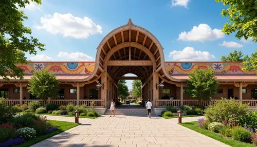 hall of supreme harmony,render,3d rendering,palyul,buddhist temple,archways,monastery,monastery garden,dhammakaya pagoda,sketchup,mandap,3d render,ctesiphon,caravanserai,echmiadzin,3d rendered,wooden facade,wooden roof,caravanserais,rivendell