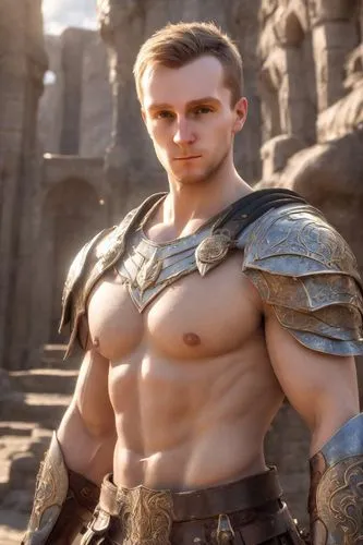 male elf,pec,helgen,thorgal,riffian,nudelman,Photography,Realistic