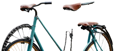 bicycle, vintage bike, rusty chain, worn-out seat, metal handlebars, spinning wheels, morning dew, soft sunlight, 3/4 composition, shallow depth of field, warm color tone, cinematic lighting, detailed