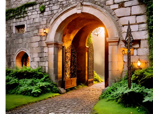 archways,doorways,entranceway,entranceways,archway,pointed arch,stone gate,entrances,passageways,bargate,entryways,entryway,entrada,gatehouses,passageway,cloisters,maymont,holsten gate,entry path,doorway,Illustration,Realistic Fantasy,Realistic Fantasy 10