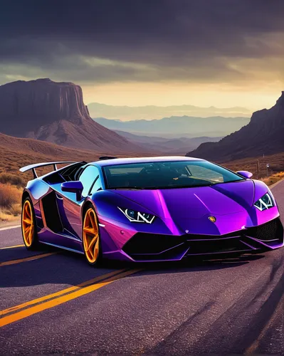 lamborghini aventador,lamborghini aventador s,aventador,lamborghini,gallardo,rich purple,lamborghini estoque,supercars,luxury sports car,supercar,supercar car,lamborghini reventón,luxury cars,lamborgini,luxury car,super car,3d car wallpaper,gold and purple,lamborghini huracán,super cars,Art,Classical Oil Painting,Classical Oil Painting 23