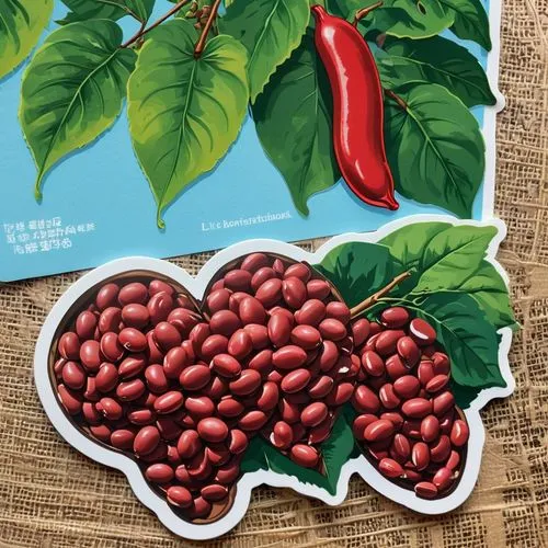 kidney beans,chile de árbol,punjena paprika,red chile,red chili,bird's eye chili,bladder cherry,chilli pods,chile pepper,clipart sticker,clove pepper,rosehip berries,paprika bush,rose hip berries,red fruits,fire cherry,buffaloberries,piquillo pepper,sour cherries,oregon cherry,Unique,Design,Sticker