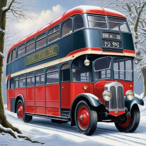 routemaster,aec routemaster rmc,winter service,english buses,double-decker bus,red bus,trolley bus,trolleybus,trolleybuses,city bus,model buses,winter trip,the system bus,snow scene,double decker,bus from 1903,stagecoach,man first bus 1916,bus zil,omnibus,Conceptual Art,Fantasy,Fantasy 30