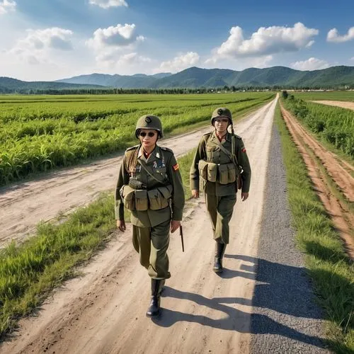 molossians,rhodesians,gurkhas,conscripts,french foreign legion,militaires,peacekeepers,paratroopers,okinawans,conscript,servicewomen,soldierly,kcna,peshmergas,soldiers,armymen,counterinsurgents,transcaucasian,tatmadaw,militarymen,Photography,General,Realistic