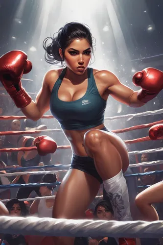 striking combat sports,combat sport,strong woman,strong women,knockout punch,boxing,professional boxing,professional boxer,kickboxing,shoot boxing,woman strong,boxing gloves,mma,hard woman,sports girl,world digital painting,boxing ring,siam fighter,game illustration,muay thai,Conceptual Art,Fantasy,Fantasy 17