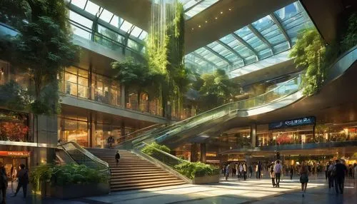 atriums,wintergarden,titanum,capitaland,the dubai mall entrance,taikoo,galleria,guangzhou,costanera center,hongdan center,citycenter,shopping mall,biopolis,streamwood,arcology,segerstrom,futuristic architecture,omotesando,mall of indonesia,macerich,Conceptual Art,Fantasy,Fantasy 05