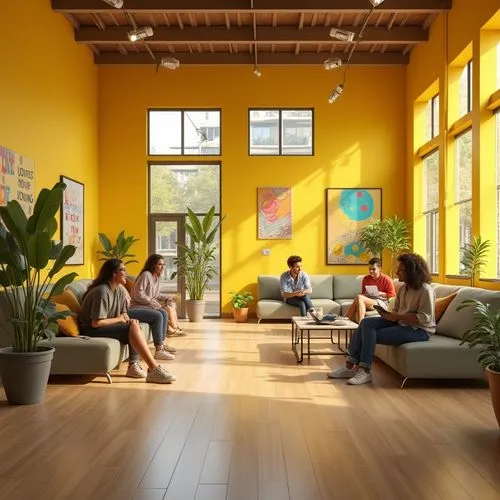 modern office,collaboratory,cohousing,daylighting,bizinsider,creative office,coworking,googlers,resourcehouse,ideacentre,smart home,aqua studio,home interior,microenterprise,brighthouse,loft,patios,conference room,meeting room,googleplex,Photography,General,Realistic