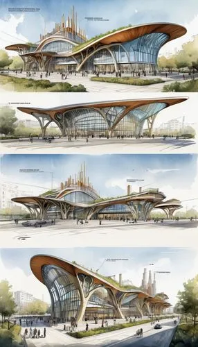 futuristic architecture,shanghai disney,futuristic art museum,transport hub,airport terminal,mall of indonesia,calatrava,fleet and transportation,mega project,concept art,solar cell base,asian architecture,spaceships,sky space concept,very large floating structure,futuristic landscape,kirrarchitecture,starship,marina bay,supersonic transport,Unique,Design,Infographics