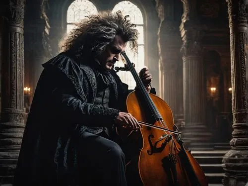 cello,cellist,violoncello,concertmaster,octobass,violinist,violin player,philharmonic orchestra,violist,orchestra,violone,double bass,symphony orchestra,upright bass,violinist violinist,solo violinist,bass violin,violin,art bard,classical music,Photography,General,Fantasy