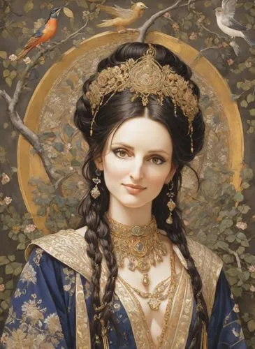 viveros,the prophet mary,crivelli,the angel with the veronica veil,theodora,godward