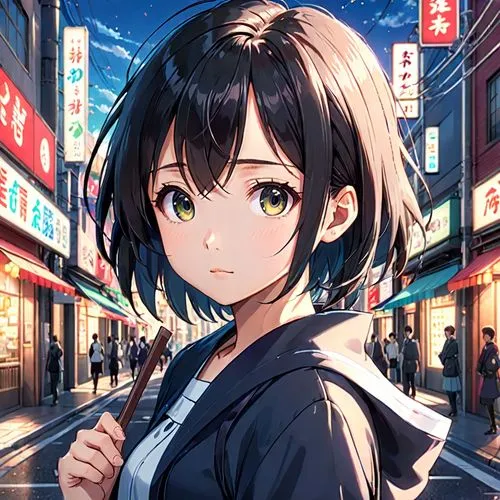 hiratsuka,akiba,makoto,shumeiko,azusa nakano k-on,akihabara,Anime,Anime,Realistic