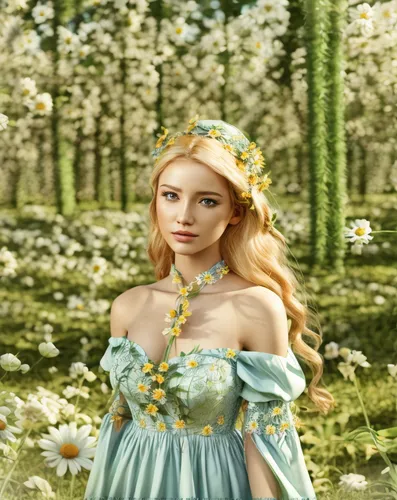 spring background,spring crown,springtime background,faerie,fairy tale character,girl in flowers,faery,fairy queen,jessamine,flower fairy,rosa 'the fairy,spring leaf background,elven flower,fantasy picture,fairy forest,spring unicorn,little girl fairy,daffodils,fairy,fantasy portrait