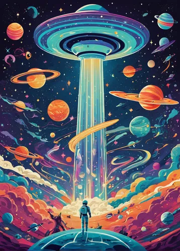 ufo,ufos,space art,cosmos,gas planet,alien planet,alien world,planet alien sky,extraterrestrial,planets,astro,orbital,spacefill,scene cosmic,planet,saturnrings,universe,ufo interior,astral traveler,space,Illustration,Vector,Vector 21