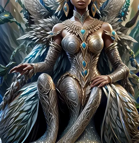 warrior woman,goddess of justice,garuda,archangel,fantasy woman,female warrior,fantasy art,the archangel,harpy,jaya,priestess,patung garuda,stone angel,african american woman,angel,guardian angel,sphinx pinastri,uriel,fantasy picture,dark elf