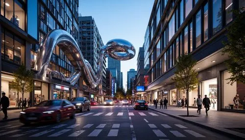 heatherwick,potsdamer platz,zeil,sanlitun,transbay,mvrdv,omotesando,tiger and turtle,hudson yards,friedrichstrasse,berczy,crevier,futuristic architecture,knightsbridge,broadgate,broadmead,yonge,pedestrianized,maisonneuve,3d rendering