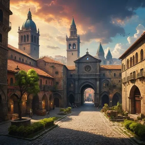 theed,bergamo,kotor,assisi,sapienza,modena,venanzio,medieval town,medieval street,volterra,urbino,citta alta in bergamo,medieval,city gate,aosta,artena,apolloni,verona,montepulciano,tuscan,Photography,General,Fantasy