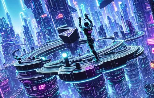 Cyber punk neon Science fiction
highly detailed perfect city perspectives orchestra conductor sheet music podium,metropolis,valerian,cg artwork,fantasy city,futuristic landscape,cyberpunk,futuristic,s