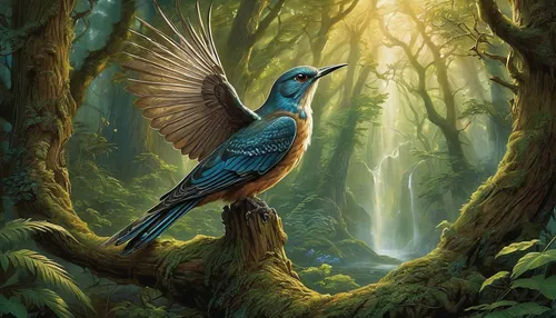 bird painting,blue bird,blue parrot,nature bird,gonepteryx cleopatra,blue and gold macaw,bird illustration,bird on tree,bird on the tree,quetzal,guatemalan quetzal,bird on branch,tropical bird climber,blue peacock,blue macaw,blue parakeet,bird kingdom,fairy peacock,bird in tree,feathers bird,Illustration,Retro,Retro 06