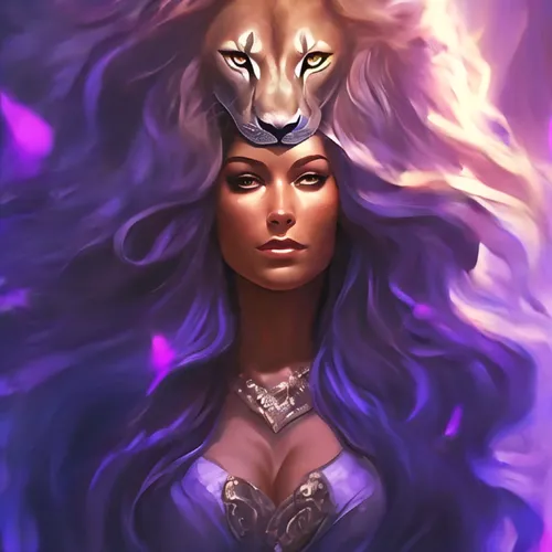 lioness,fantasy portrait,lion - feline,female lion,cheetah,huntress,sorceress,zodiac sign libra,callisto,felidae,zodiac sign leo,celtic queen,goddess of justice,feline,priestess,artemisia,nebelung,she