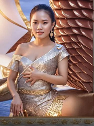 นางเงือกคนครึ่งปลา ชุดไทย,apsara,kinnara,surana,poppaea,abhidhamma,daxia,kartini,xixia,amihan,dhamma,mulan,sita,qidra,pridiyathorn,cambodiana,thyatira,rattanakosin,dianbai,rattanakiri,zilin,Photograph