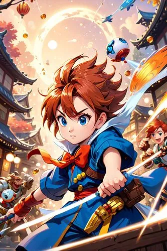 maplestory,garrison,vyse,auron,ajna,genda,Anime,Anime,Cartoon