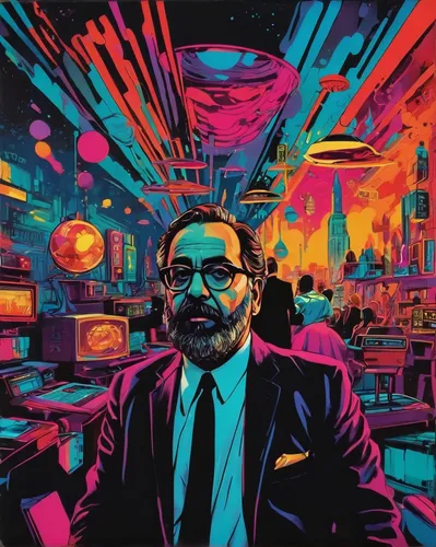 cyberpunk,salvador guillermo allende gossens,would a background,man with a computer,abstract corporate,corporate,modern pop art,ceo,billionaire,popart,futura,kingpin,analyze,castro,80s,wallpaper,vector art,wpap,cosmos,computer art,Conceptual Art,Daily,Daily 24