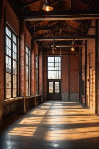 factory hall,freight depot,loft,daylighting,industrial hall,warehouse,brickworks,lofts,eveleigh,empty factory,linthouse,brickyards,warehouses,wooden beams,middleport,scene lighting,old factory building,dogpatch,warehousing,empty interior,Conceptual Art,Oil color,Oil Color 03