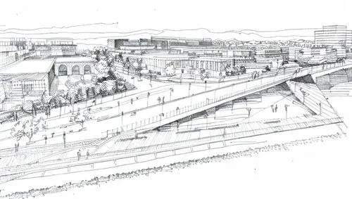 street plan,urban design,transport hub,elevated railway,embankment,urban development,the east bank from the west bank,moveable bridge,kirrarchitecture,public space,hudson yard,hafencity,multistoreyed,old street,bullring,coventry,central constructive,townscape,sweeping viaduct,architect plan,Design Sketch,Design Sketch,Fine Line Art