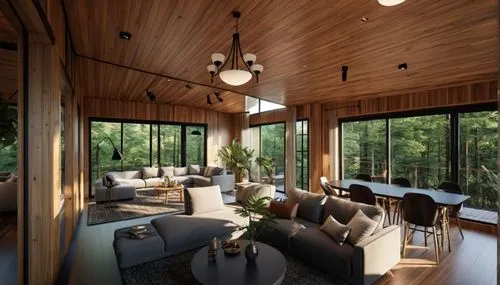 sunroom,chalet,breakfast room,verandah,interior modern design,mid century modern,verandahs,family room,wooden beams,mid century house,cabin,contemporary decor,modern living room,modern decor,hovnanian,wood deck,wooden windows,veranda,log cabin,livingroom,Photography,General,Realistic