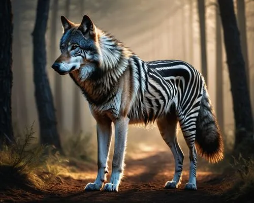 european wolf,zonkey,diamond zebra,quagga,zebre,aardwolf,Photography,General,Fantasy