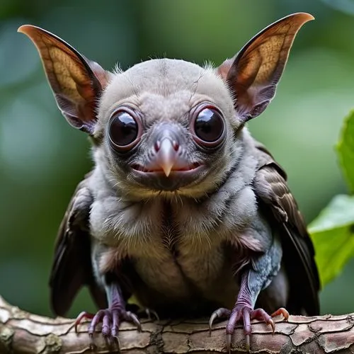 dutchbat,galagos,tropical bat,fruit bat,korowai,noctule,trico,chimaeras,hipposideros,friarbird,bushbaby,long eared,motacilla,torbat,featherless,eyed hawk-moth,rhinolophus,pombo,xylophanes,jarusombat,Photography,General,Realistic