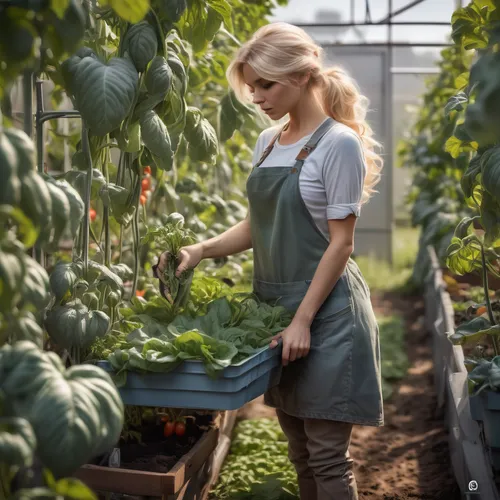 picking vegetables in early spring,farm girl,vegetables landscape,stock farming,organic farm,farmworker,aggriculture,farming,vegetable garden,organic food,girl in overalls,fresh vegetables,agricultural engineering,tona organic farm,kitchen garden,farmer,work in the garden,farm workers,agriculture,yellow beets,Conceptual Art,Fantasy,Fantasy 01