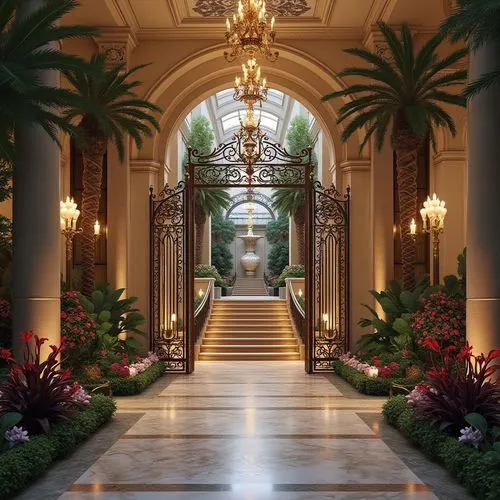 hallway,corridor,lobby,hotel lobby,walkway,entrance hall,entranceway,entryway,atriums,conservatory,entrada,hallway space,corridors,royal palms,entranceways,venetian hotel,the palm,cochere,kempinski,paradisus,Photography,General,Realistic