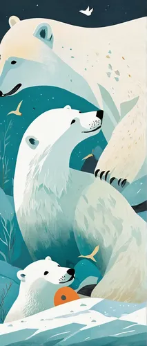 arctic birds,polar bear children,polar bears,winter animals,arctic ocean,arctic,icebear,seals,ice bears,ice bear,polar,sea ice,gulls,polar bear,icebergs,snow goose,seal hunting,otters,antarctic bird,animal migration,Illustration,Vector,Vector 08