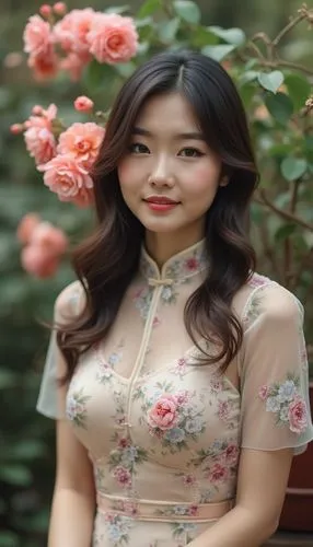 vietnamese woman,vietnamese,yangmei,phuquy,asian woman,qipao,floral dress,flower background,floral background,hanbok,vintage asian,cheongsam,lihui,anh,pinkaew,peranakan,xiaofei,kaewparadai,kaew chao chom,miss vietnam