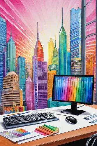 colored pencil background,graphics tablet,background vector,blur office background,web designing,world digital painting,coreldraw,adobe illustrator,photo painting,illustrator,computer graphics,wacom,art painting,working space,graphic design studio,creative office,background design,colorful city,computer art,photoshop school,Conceptual Art,Daily,Daily 17