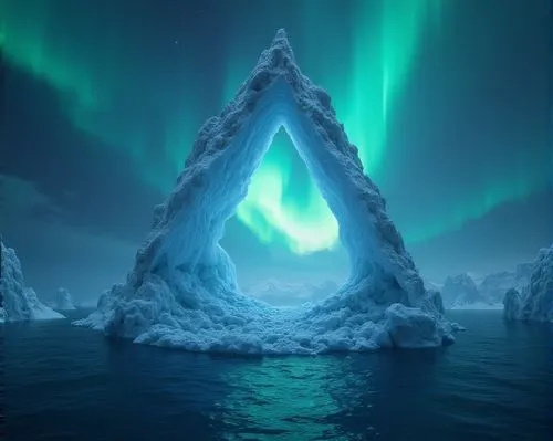 aurorae,auroral,auroras,polar aurora,northen lights,ice castle,Photography,General,Fantasy