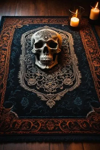rug,boho skull,day of the dead frame,day of the dead skeleton,tapestry,carpets,placemats,carpet,tapestries,tapis,doormats,floormats,doormat,halloween border,rugs,skull bones,carpeting,dining room table,halloween decor,skullduggery,Photography,General,Fantasy