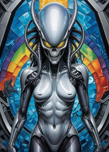 giger,gynoid,guyver,cybernetic,cylons,cybernetically,alien warrior,cybernetics,argost,cylon,promethean,cryonic,mechanoid,lifeforms,avp,transhuman,biomechanical,psytrance,psygnosis,darkhawk,Art,Artistic Painting,Artistic Painting 45