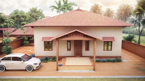 3d rendering,small house,holiday villa,residential house,traditional house,home house,miniature house,rumah,mandapam,little house,house shape,floorplan home,model house,bungalow,puram,cherthala,panchayath,family home,residence,house painting