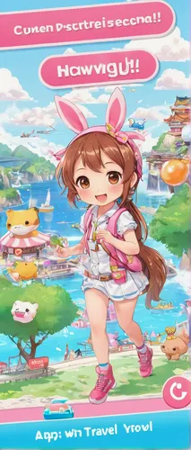 playmat,kawaii,kawaii girl,yo-kai,azuki bean,japanese kawaii,candy island girl,ako,mikuru asahina,placemat,kawaii foods,cocoa,school folder,guide book,kawaii patches,travel woman,wii u,miku maekawa,cultural tourism,vietnamese dong,Illustration,Japanese style,Japanese Style 02