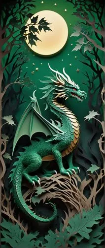 dragon of earth,moondragon,dragon,dragon design,painted dragon,dragonja,black dragon,dragones,draco,eragon,forest dragon,wyrm,dragons,dragonetti,darragon,dragon boat,shenlong,ratri,basilisk,maguana,Unique,Paper Cuts,Paper Cuts 04