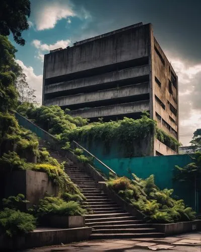 scampia,dlsu,ucv,ufmg,diliman,ufrj,kansai university,rokko,brutalist,yuchengco,psychiko,hashima,brutalism,parkade,politecnico,sanatoriums,tlatelolco,katipunan,budokan,fordlandia,Conceptual Art,Sci-Fi,Sci-Fi 12